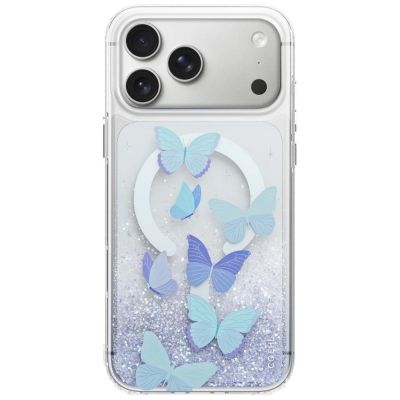 2. Etui UNIQ Coehl Aria Magnetic Charging na iPhone 18 Pro Max / 17 Pro Max - niebieskie