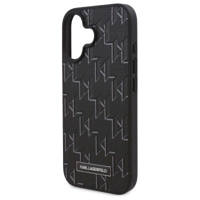 6. Etui Karl Lagerfeld Hot Stamp Magsafe na iPhone 16 Plus - czarne