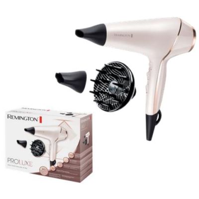 8. Suszarka REMINGTON Proluxe AC9140 (2400W; kolor różowy, Pudrowy róż)