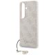 5. Etui Guess 4G Classic Logo Charm MagSafe na Samsung Galaxy S26 - różowe