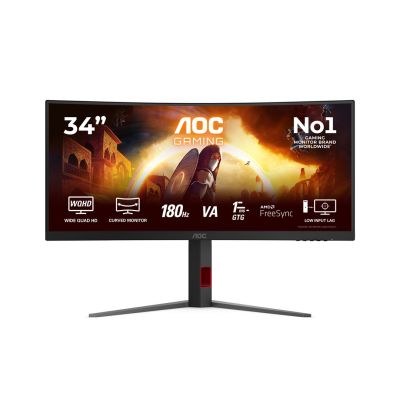 22. MONITOR AOC LED 34" CU34G4 180Hz