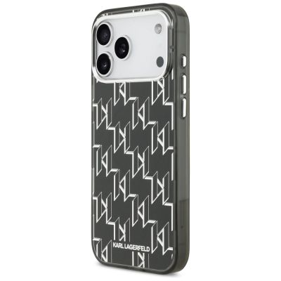 2. Etui Karl Lagerfeld IML KL Monogram MagSafe na iPhone 17 Pro Max - czarne
