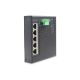 Digitus 5-portowy przełącznik sieciowy Gigabit Ethernet, płaski, przemysłowy, niezarządzany