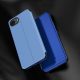 3. Etui Clear View Case na iPhone 16e / 17e pokrowiec z klapką - niebieskie