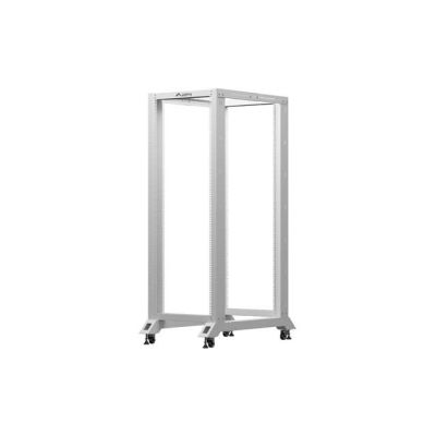 11. Otwarta szafa rack 19" 32U 600x1000 szary Lanberg