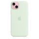 3. Silikonowe etui Apple z MagSafe Soft Mint, do Apple iPhone 15 Plus, MT103ZM/A