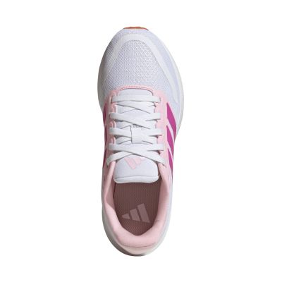 4. Buty dla dzieci adidas Runfalcon 5 biało-różowe JP9396