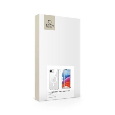 7. Etui Tech-Protect FlexAir Hybrid MagSafe na iPhone 16e / 17e - przezroczyste