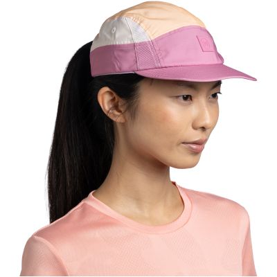 2. Czapka z daszkiem BUFF 5 PANEL GO CAP DOMUS  AZALEA S/M