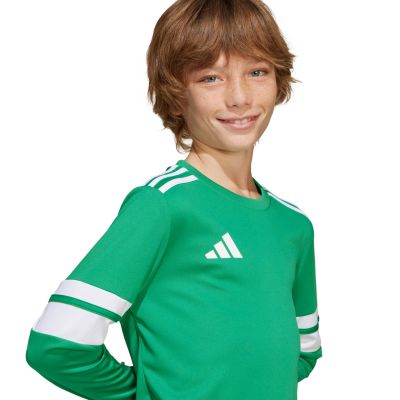 16. Koszulka dla dzieci adidas Squadra 25 Long Sleeve zielona JN7491