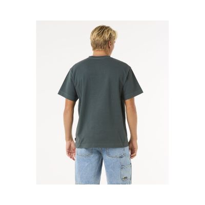 6. Koszulka RIP CURL Raw Energy Zine Tee turkusowy