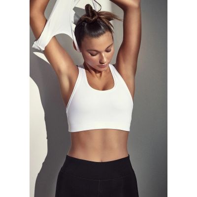 9. Stanik sportowy CASALL Iconic Sports Bra biały