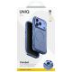 7. Etui UNIQ Combat Magclick Charging na iPhone 18 Pro / 17 Pro - niebieskie