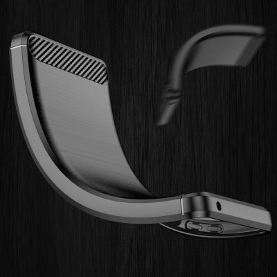 9. Carbon Case elastyczne etui pokrowiec Samsung Galaxy A53 5G czarny