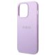 6. Etui Guess Saffiano Strap na iPhone 14 Pro Max 6,7" - fioletowe