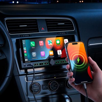 9. KRUGER&MATZ RADIO SAMOCHODOWE KM2017 CARPLAY/ANDROIDAUTO 1DIN