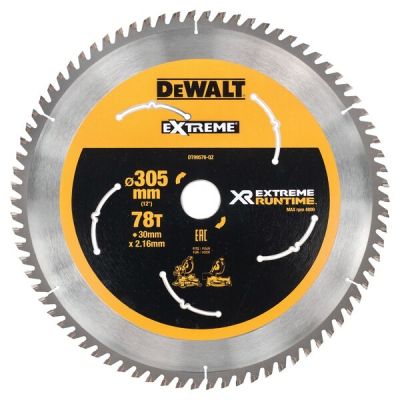DeWALT DT99576-QZ ostrze do piły tarczowej 30,5 cm 1 szt.
