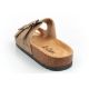 5. Lee Cooper buty laczki damskie klapki wsuwane khaki wygodne lekkie