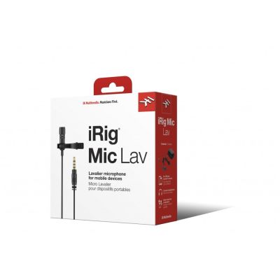 20. IK iRig Mic Lav - Mikrofon pojemnościowy