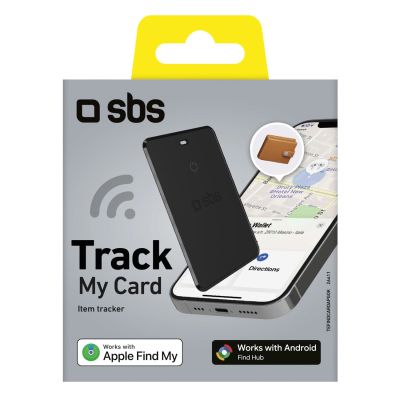 2. Lokalizator SBS Track My Card ultracienki uniwersalny iOS Android - czarny