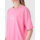 2. T-shirt oversize z nadrukiem damski 4F 4FRAW24TTSHF2582-54S