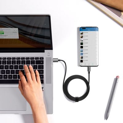 9. Kabel Baseus Superior Series USB-A / USB-C 100W 2m - czarny