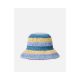 Kapelusz damski RIP CURL Crochet Bucket Hat niebieski