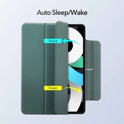 5. Etui ESR Rebound Magnetic na iPad Air 4 (2020) / 5 (2022) - zielone