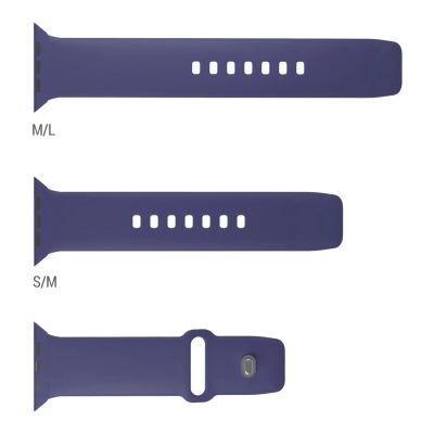 7. Pasek Puro Icon na Apple Watch 44/45/46/49mm - granatowy