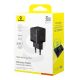 5. Ładowarka sieciowa Baseus Palm 30W USB-C USB-A - czarna