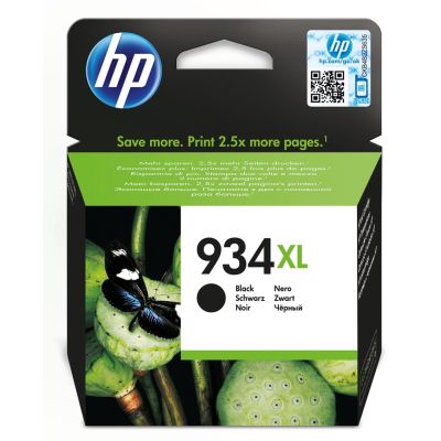 13. HP 934XL oryginalny wkład atramentowy czarny XL