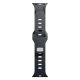 4. Pasek silikonowy 3mk Silicone Watch Strap do Apple Watch 38 / 40 / 41 mm - czarny