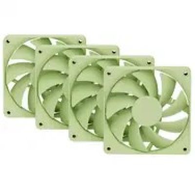 5. HYTE FAN- -FA12-MM-4 system chłodzenia komputerów Procesor Wentylator 12 cm Zielony 4 szt.