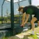16. VIRTUFIT TRAMPOLINA OGRODOWA DO WKOPANIA 244 x 366 CM Z SIATKĄ