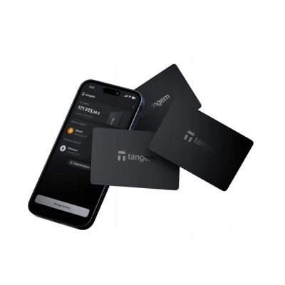 3. Portfel kryptowalutowy Tangem Wallet - 2 karty