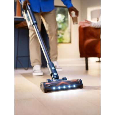 6. Odkurzacz Philips 5000 Series bezprzewodowy XC5043/01, do 60 min, 15 min Turbo
