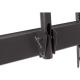 4. Manhattan 423625 uchwyt / stojak do monitorów 177,8 cm (70") Ściana Czarny