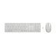 4. Zestaw klawiatura + mysz HP 650 Wireless Keyboard and Mouse Combo bezprzewodowe białe 4R016AA