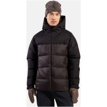 Kurtka puchowa męska Odlo DOWN HOODED Jacket insulated brązowa