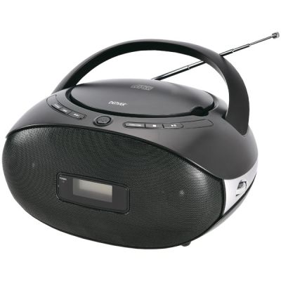 3. Denver TC-29 przenośny system stereo Analogowy 1 W FM Czarny Odtwarzacz mp3