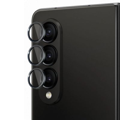 2. Osłona aparatu 3mk Lens Protection Pro na Samsung Galaxy Z Fold 4 - czarna
