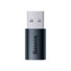 3. Baseus Ingenuity Series Mini przejściówka adapter USB 3.1 OTG do USB Typ C niebieski (ZJJQ000103)