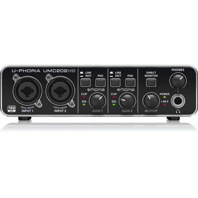 Behringer UMC202HD - Interfejs audio USB