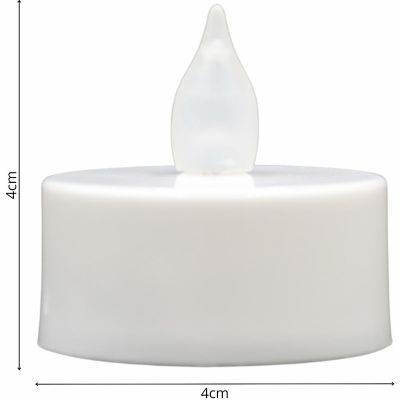 17. ZESTAW 8 ŚWIECZEK TEA LIGHT LED Z PILOTEM