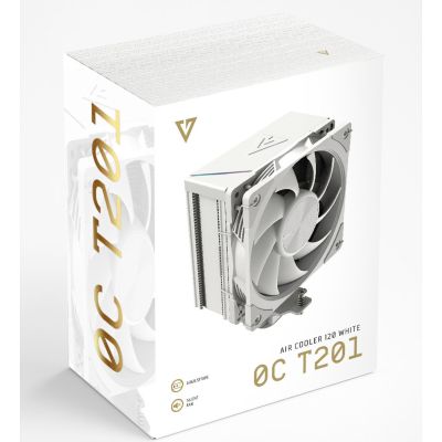 8. MODECOM CHŁODZENIE CPU VOLCANO 0C T201 WHITE