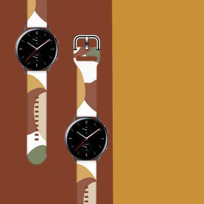 3. Pasek Strap Moro do Samsung Galaxy Watch 45 / 46 / 47 mm silikonowa bransoletka opaska do zegarka - wzór 4