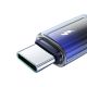 6. Kabel Joyroom S-A42 Crystal-Clear Series 3A USB-A - USB-C 1,2m - czarny