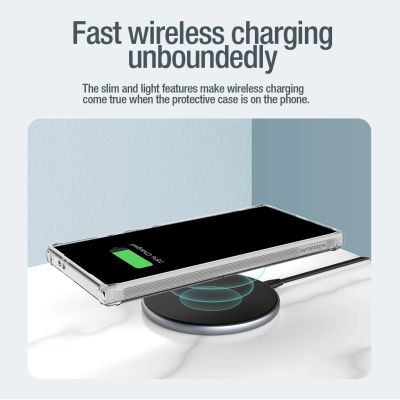 18. Etui Nillkin Nature Pro pancerne z magnetycznym ringiem do Samsung Galaxy S24 Ultra - białe