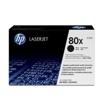 HP 80X svart LaserJet-tonerkassett med hög kapacitet, original kaseta z tonerem 1 szt. Oryginalny Czarny