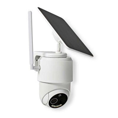 5. Kamera zewnętrzna Nedis Smartlife 4G, IP65 czujnik ruchu, night vision, biały